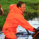 Guys in Wader Suits