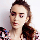 Lily Collins Source