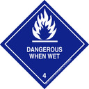 DANGEROUS WHEN WET