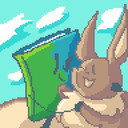 blog logo of eevee!