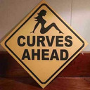 blog logo of caution curves ahead