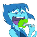 Lapis Eats Salad