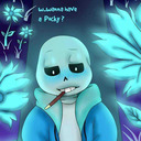 blue-flower-sans