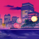 blog logo of sailor moon scenery