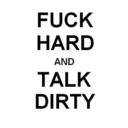 blog logo of fuckhardtalkdirty