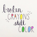 blog logo of Broken Crayons still color