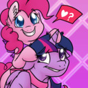 blog logo of Ask Twilight Sparkle and Pinkie Pie