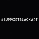 blog logo of SUPPORT BLACK ART