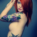 lovely redheads and tattoos