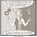 Fine. a comic about gender