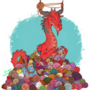 Knitting Draggo