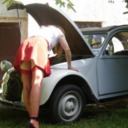 blog logo of Citroen 2CV and sexy girls